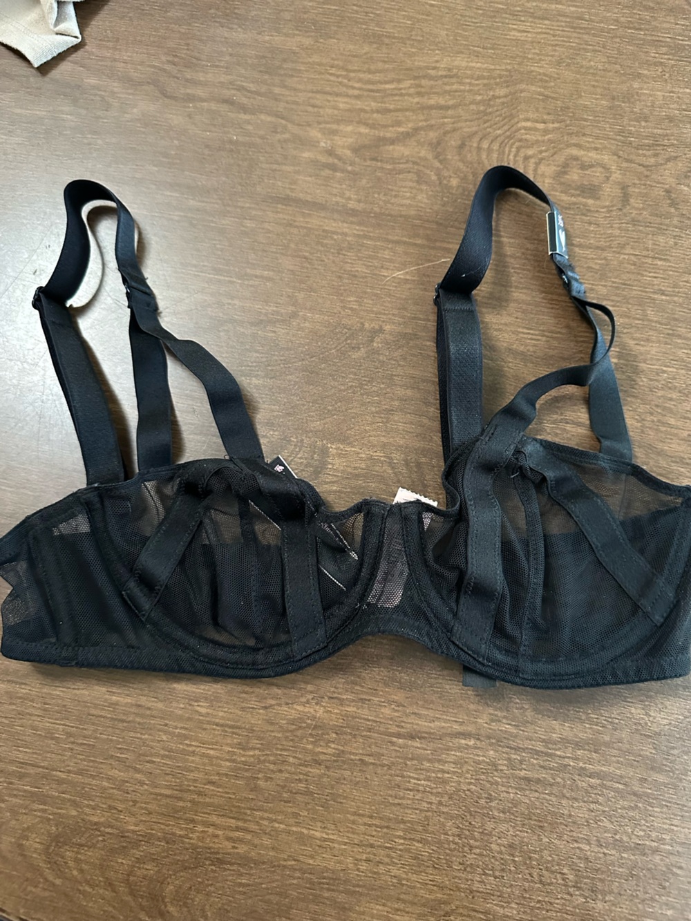 Victoria's Secret Black Unlined Balconet Bra